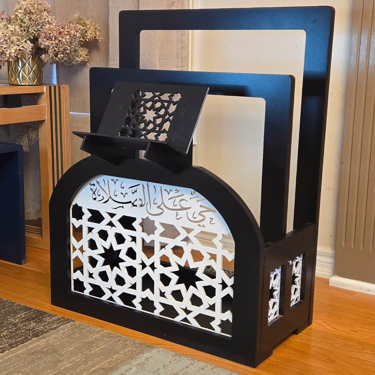 Prayer Rug Holder Black Base