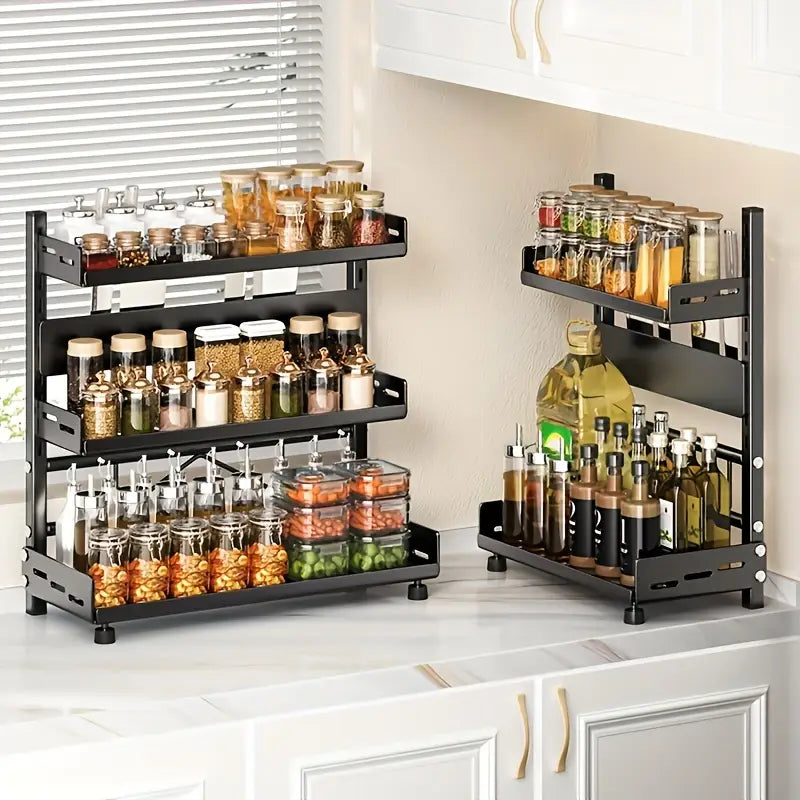 Home, Kitchen And Restaurant Versatile Organized Spice Storage