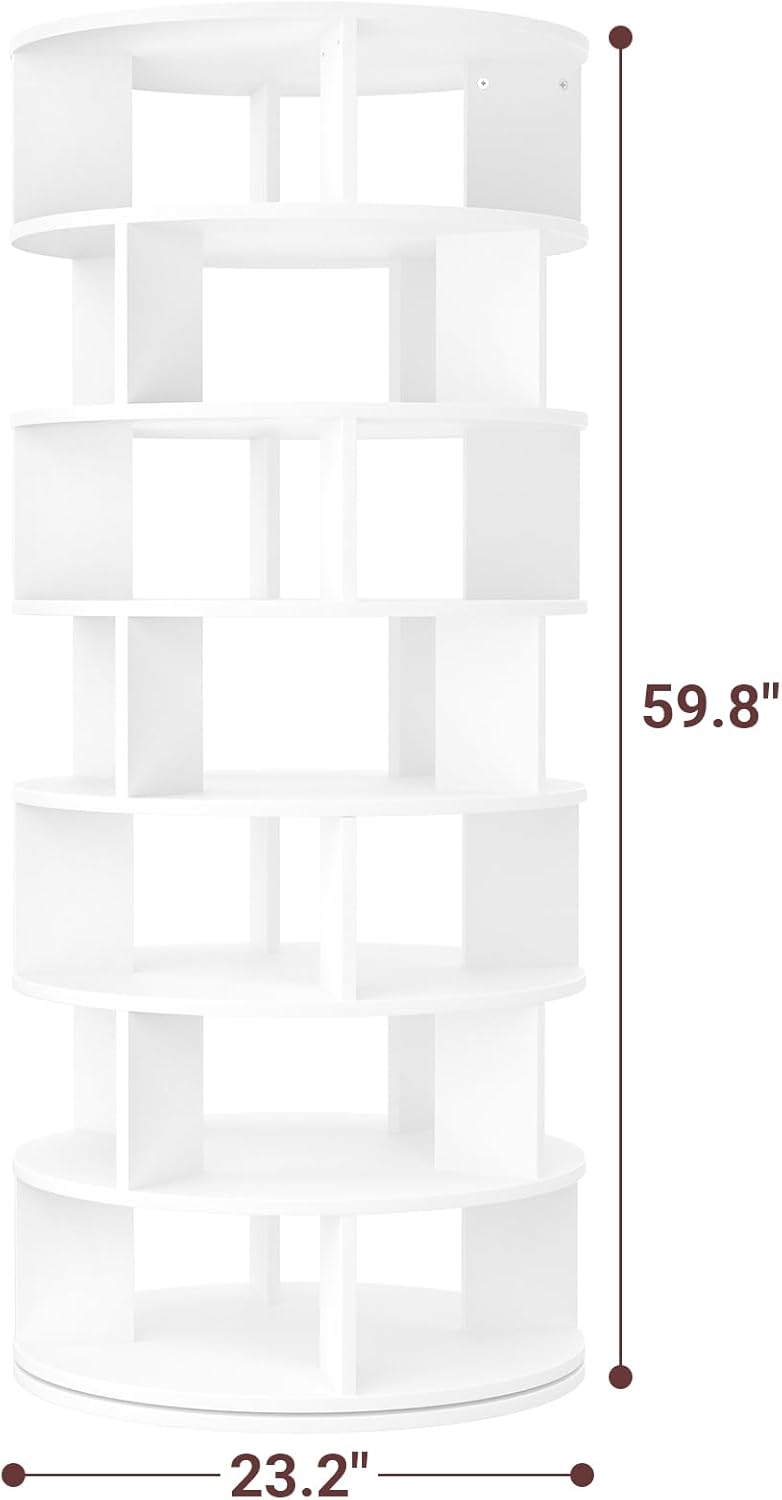 360 Rotate Alfa Organizing Shelf Rack