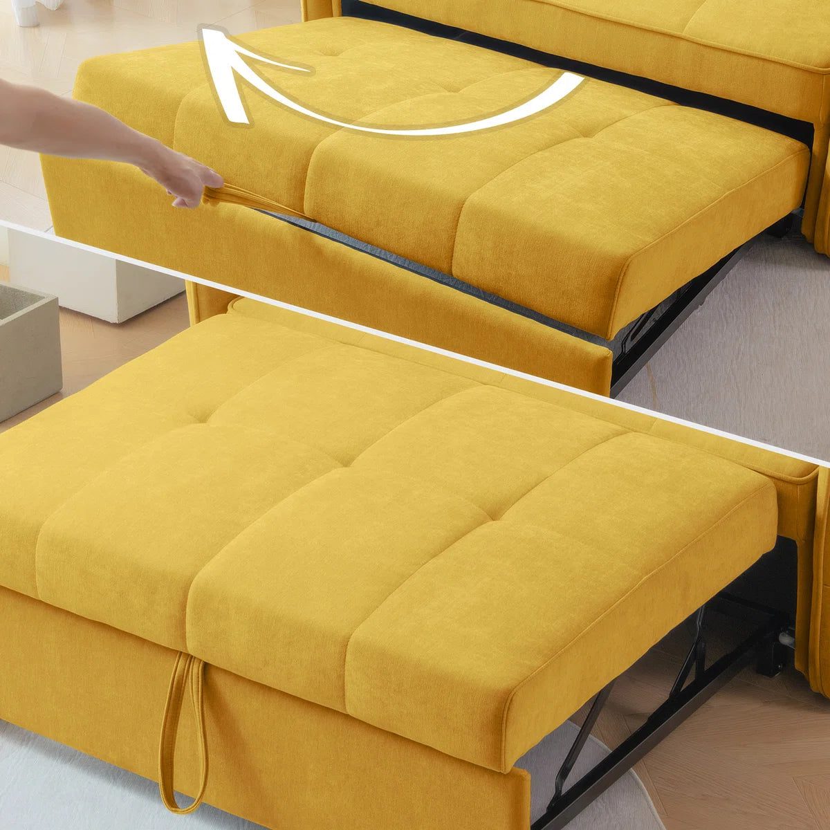 53.59'' Upholstered Reclining Loveseat