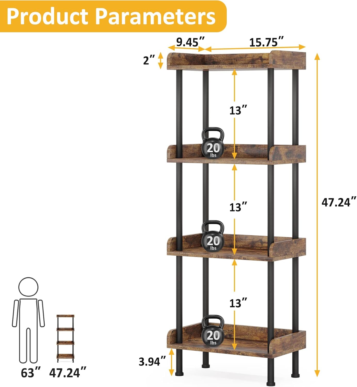 Urban Tiers Display Rack