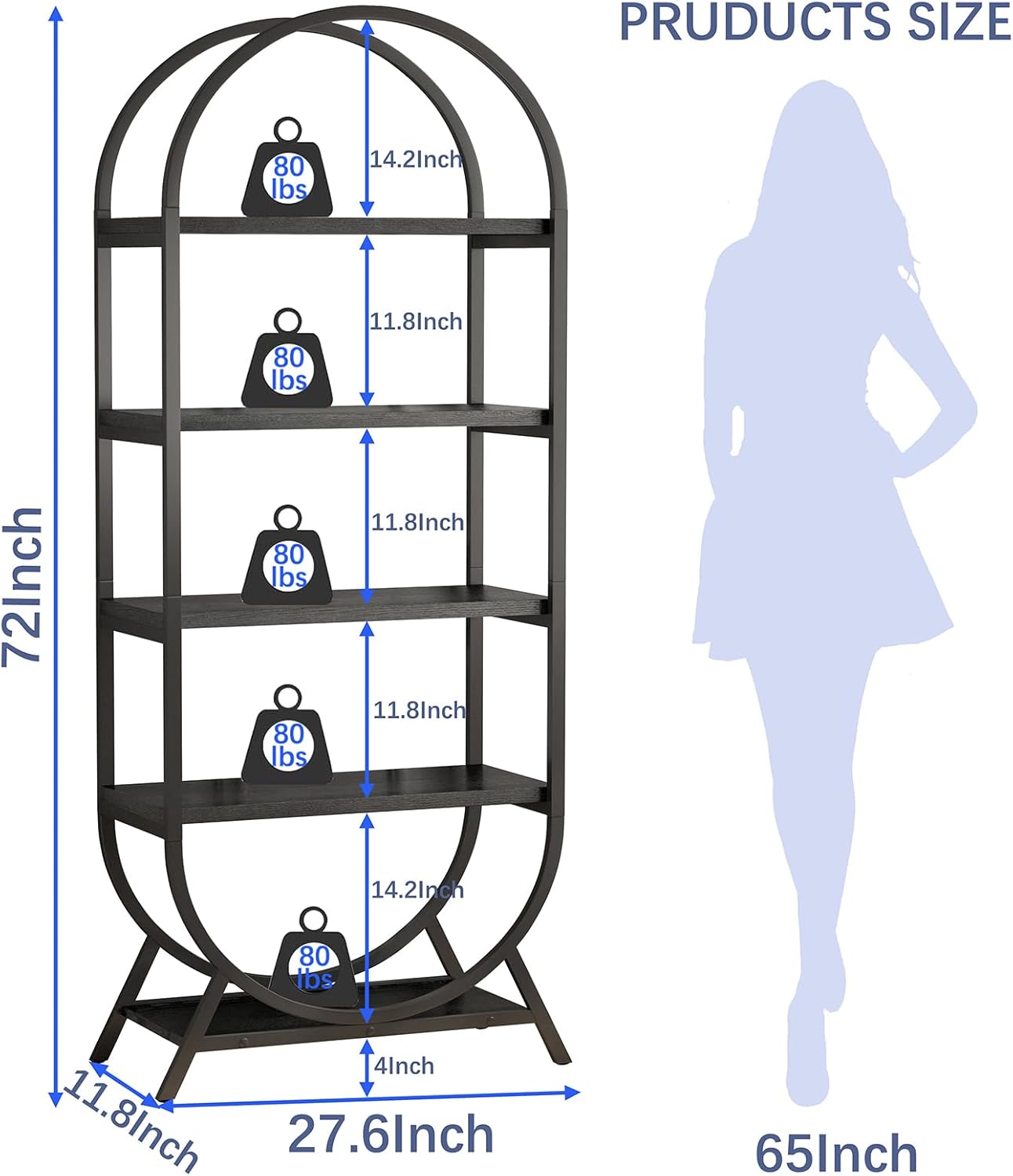 Dual Arch Display Rack
