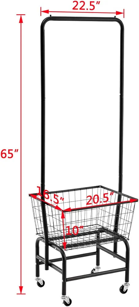 Movable Laundry Cart