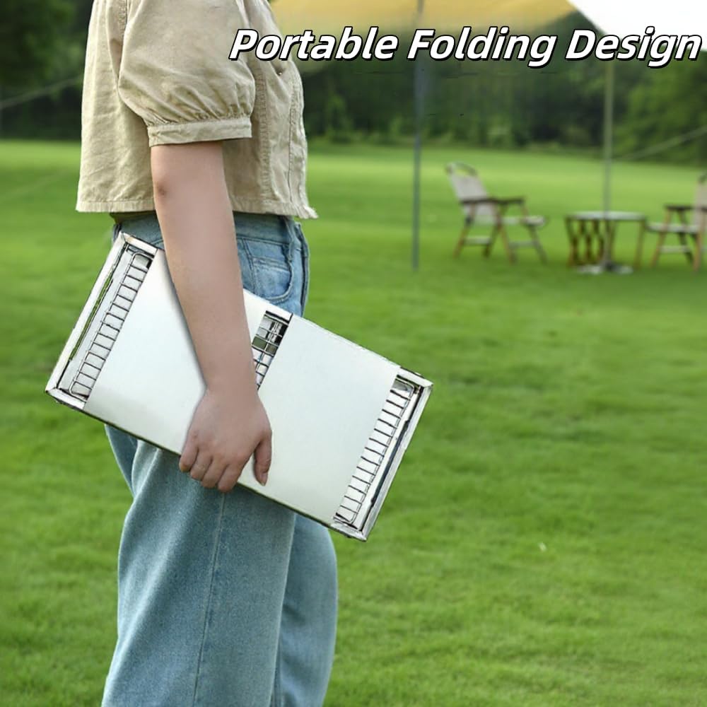 Folding B.B.Q Grill in Maximum Size