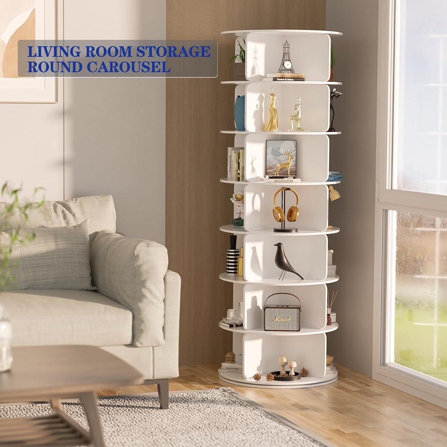 360 Rotate Organizing Rack