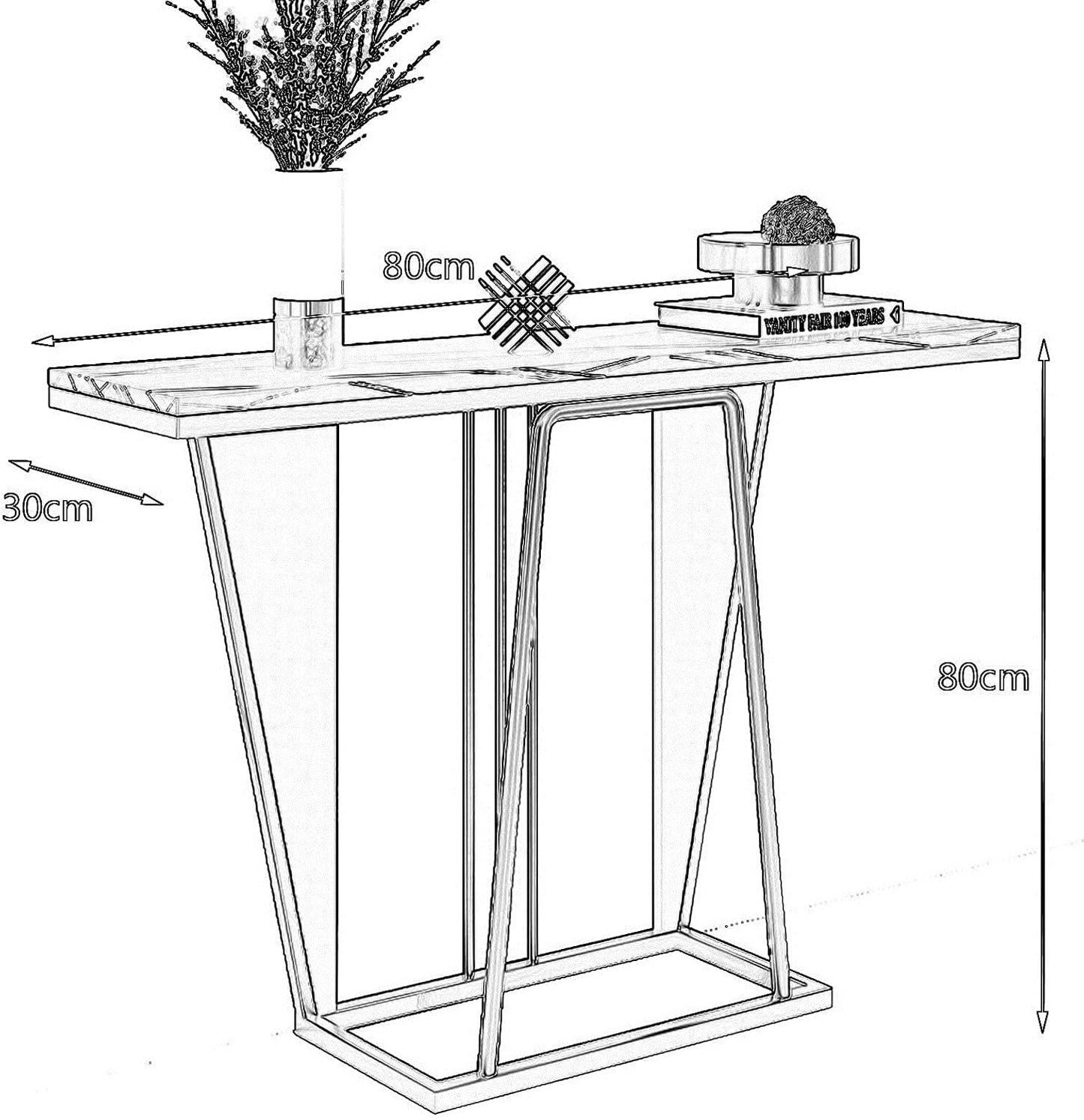 Porch Console Table