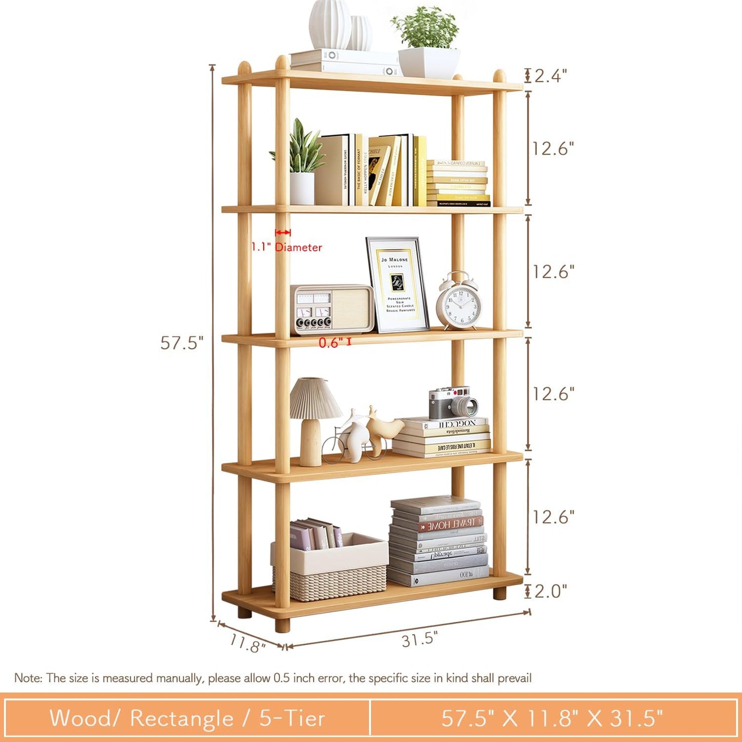 Modern Open Display Rack