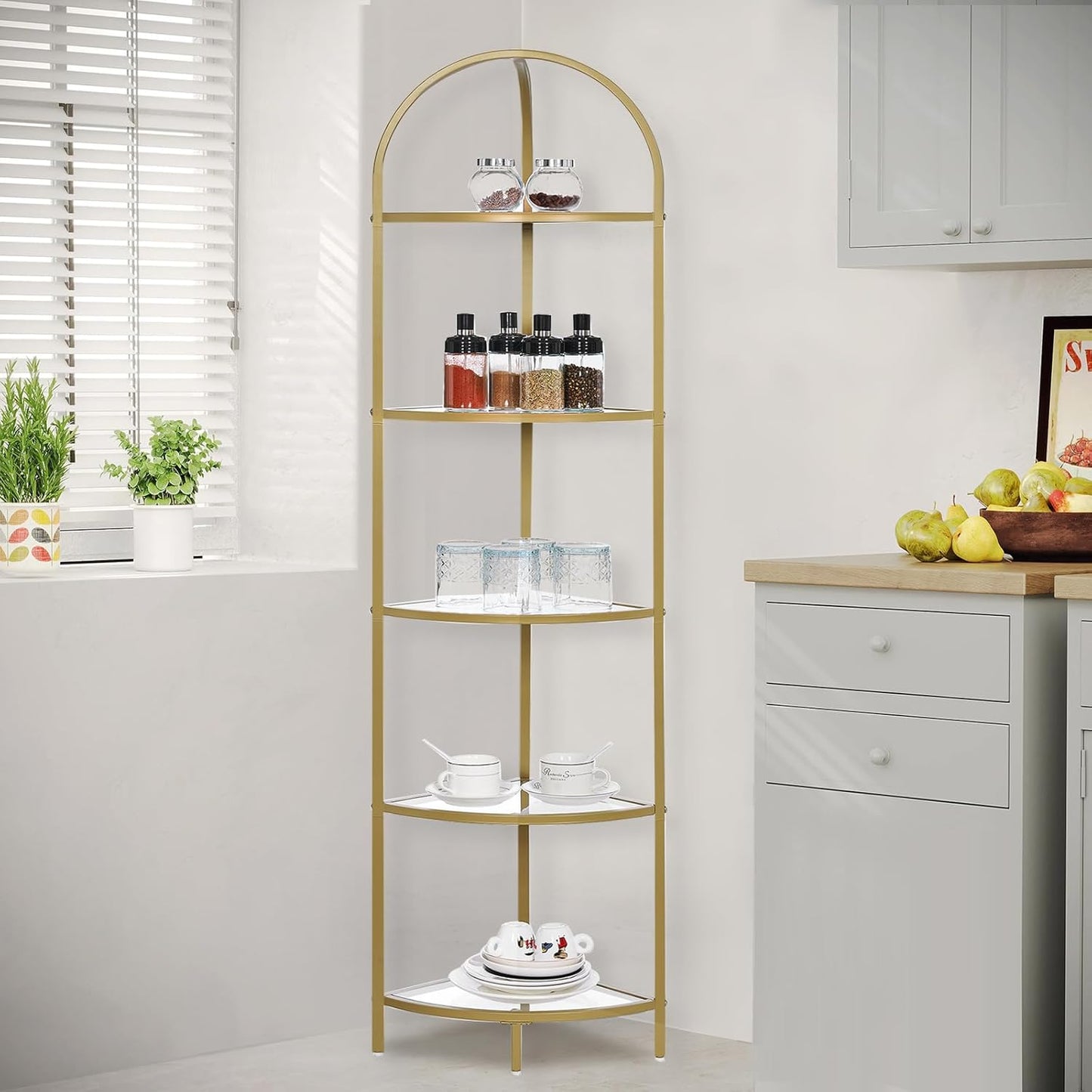 6-Tier Corner Stand