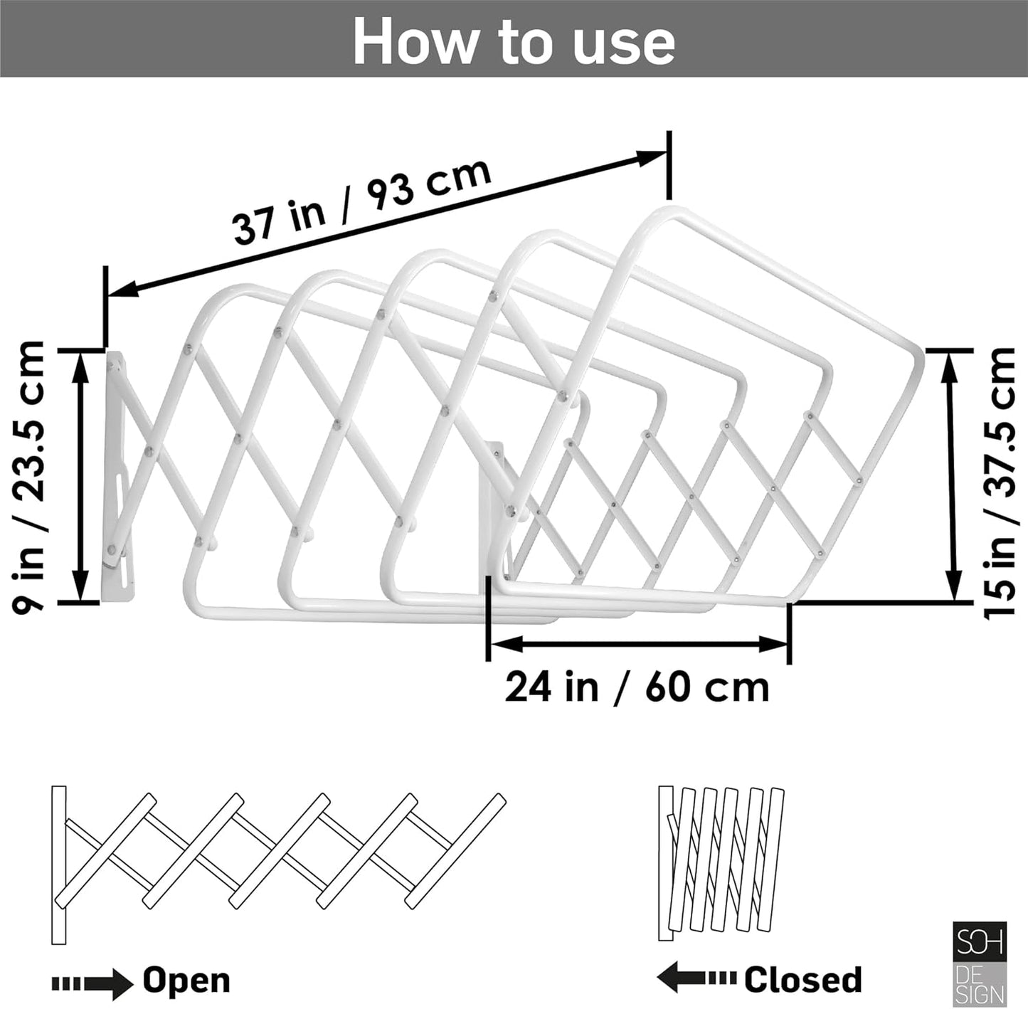 Expendable Laundry Rack
