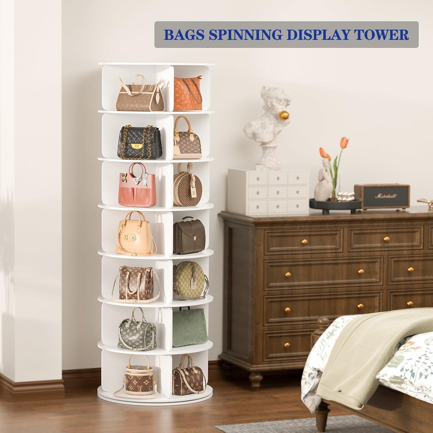 360 Rotate Organizing Rack