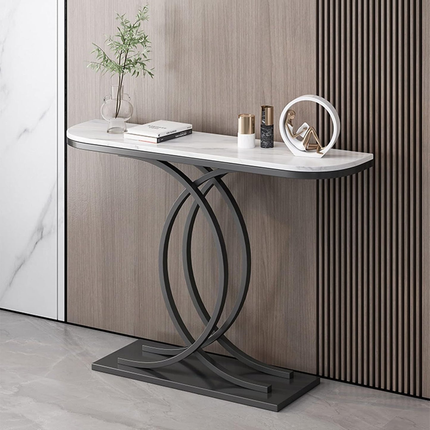 Oval Console Table