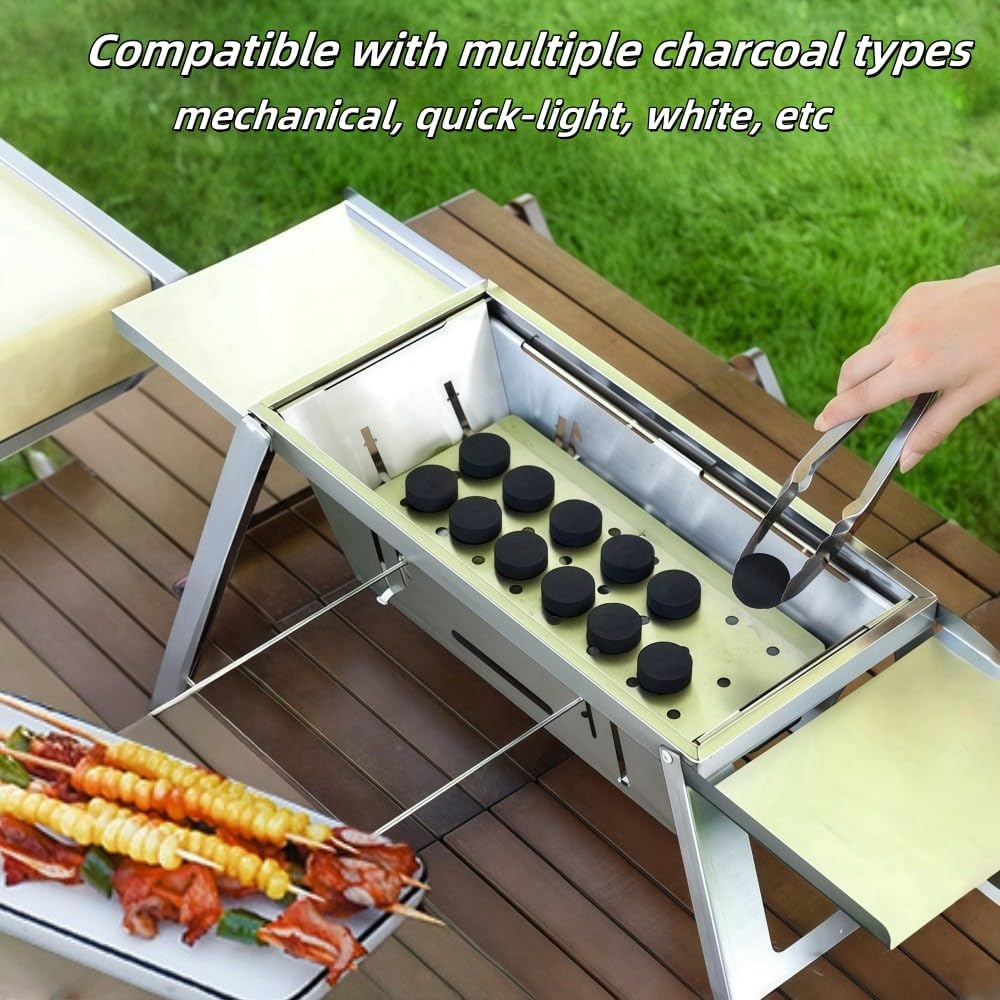 Folding B.B.Q Grill in Maximum Size