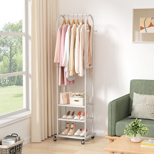 Movable Clothing Rack