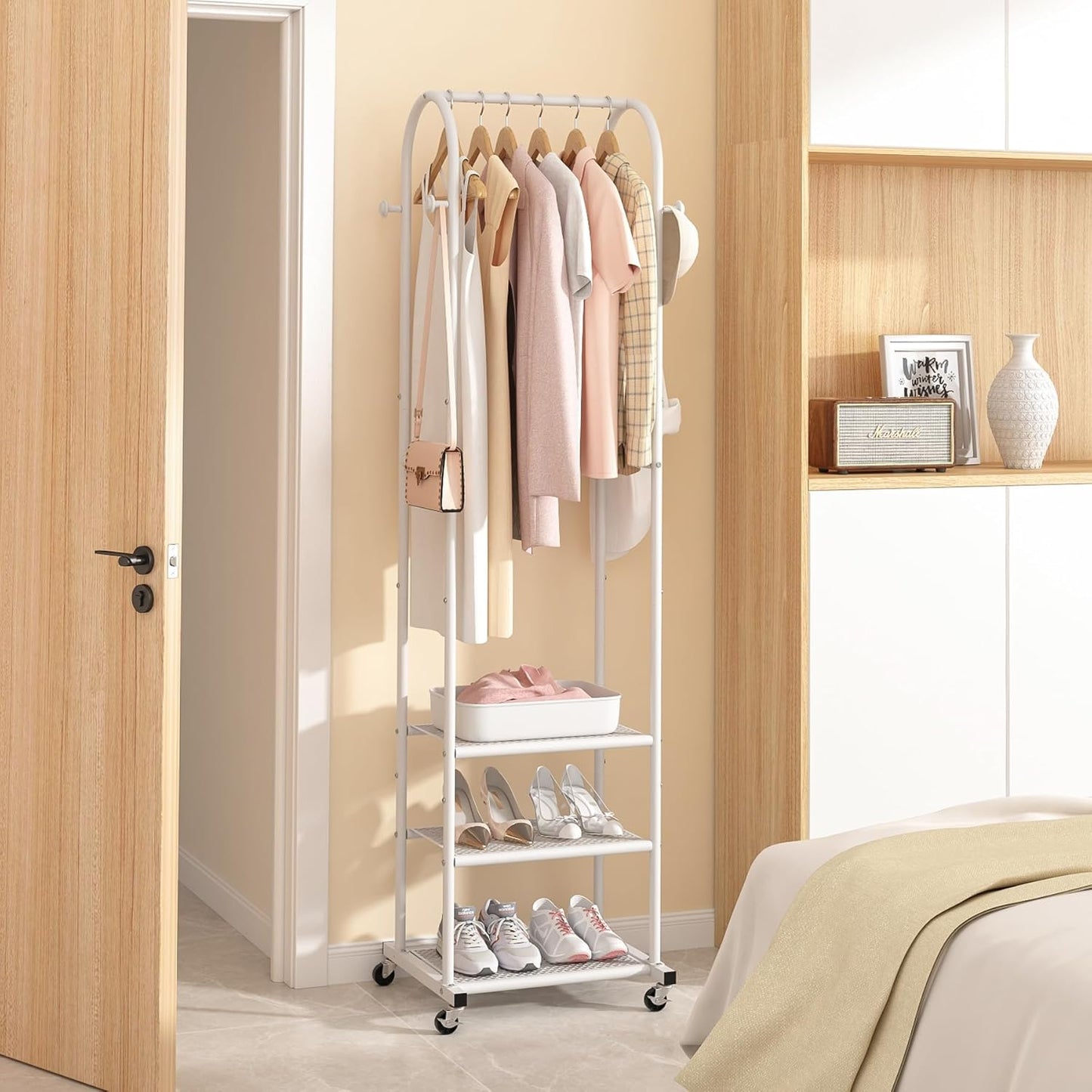 Movable Clothing Rack