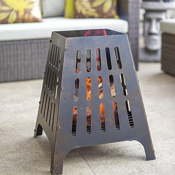 Anubis Firebasket Sturdy Outdoor Firepit
