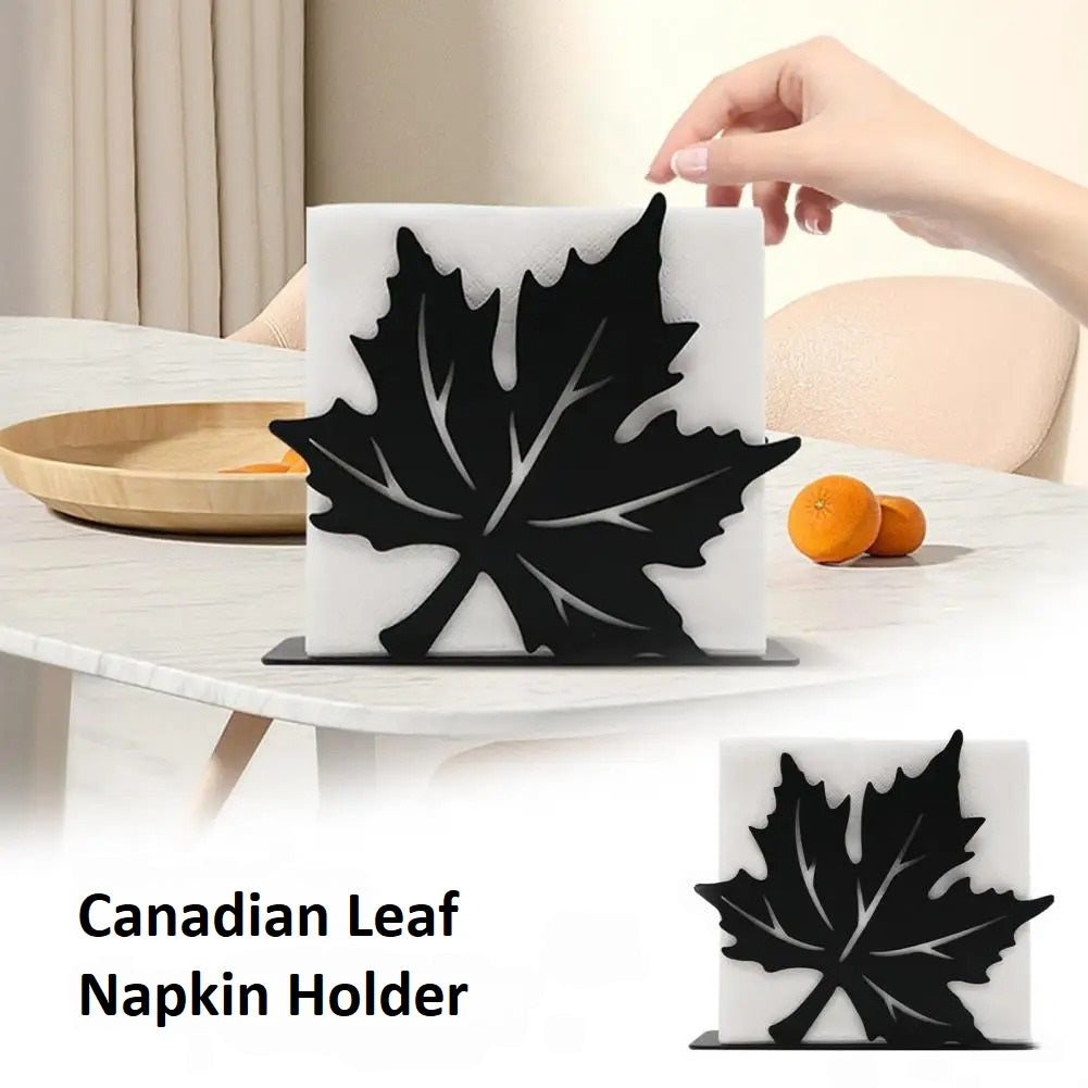Canadian Leaf Napkin Holder