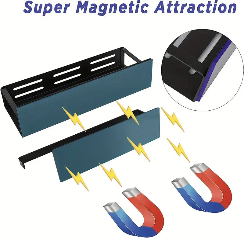 Magnetic Metal Racks for Refrigerator 2-Pack