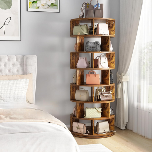 360 Rotate Alfa Organizing Shelf Rack