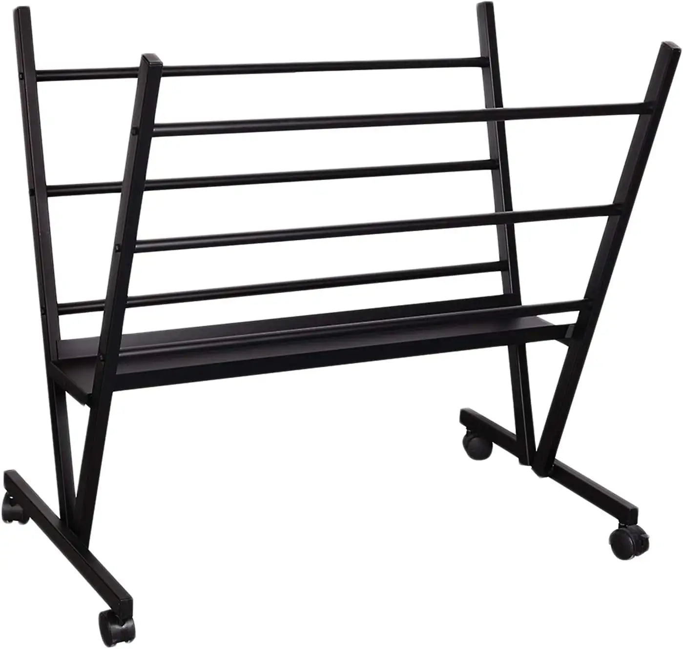 Metal Towel Stand With Wheel