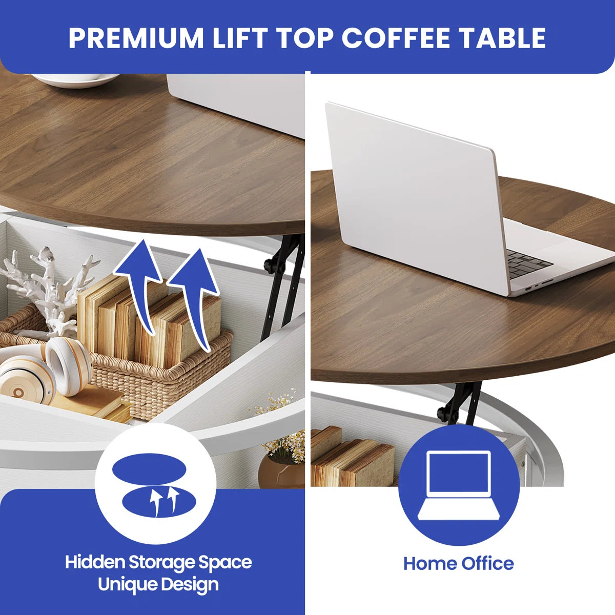 Hiro Lift Top Coffee Table