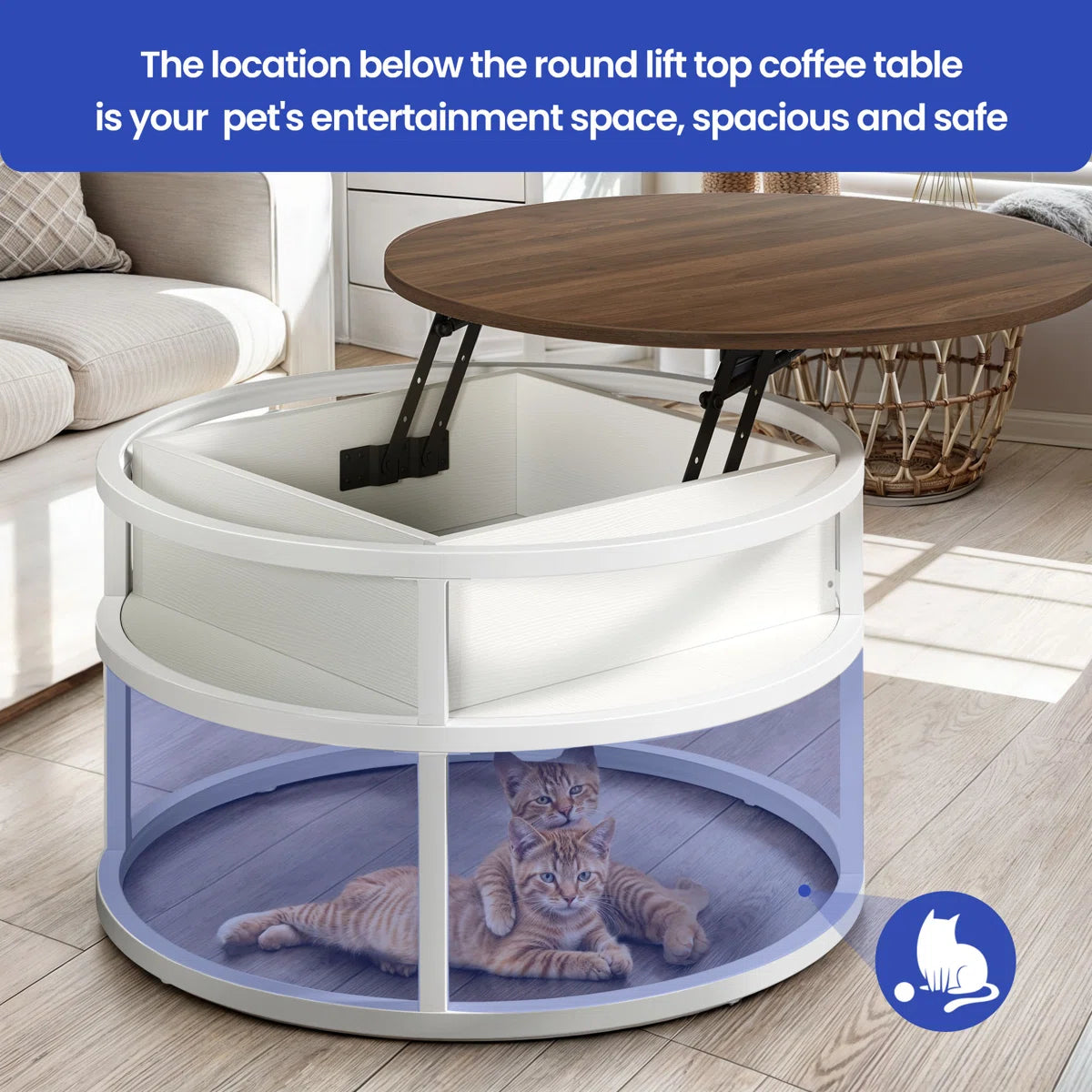 Hiro Lift Top Coffee Table