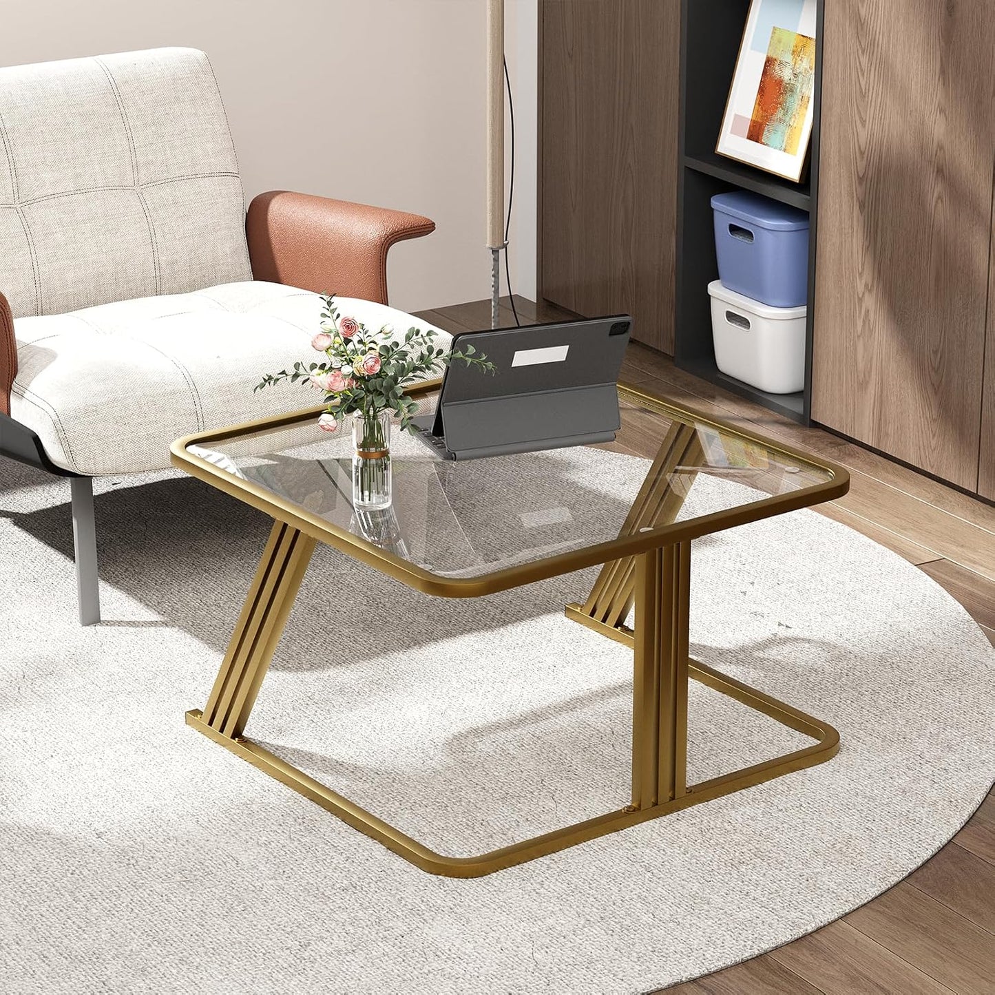 Glass Modern Coffee Table