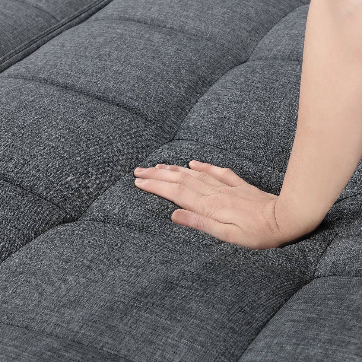 Omorfo 53.2'' Upholstered Convertible Sleeper Sofa