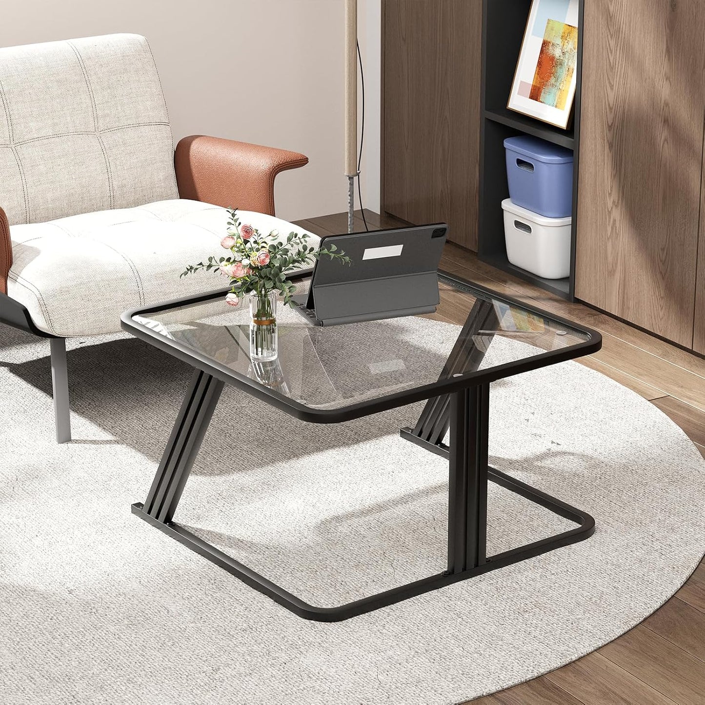Glass Modern Coffee Table