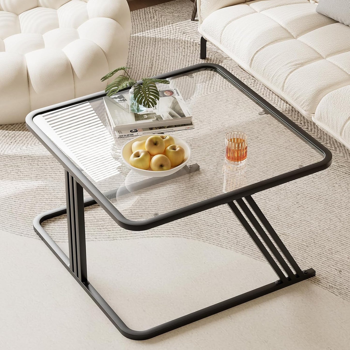Glass Modern Coffee Table