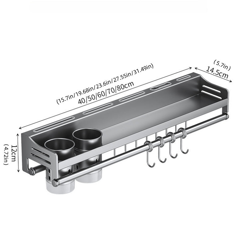 Modern Kitchen Rack Wall-Mounted