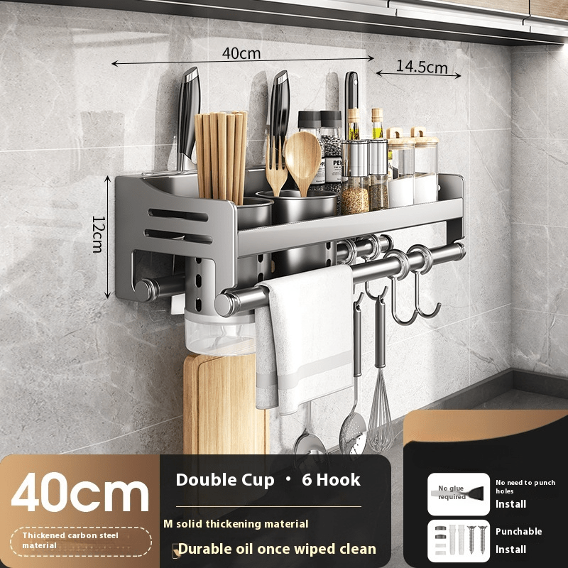 Modern Kitchen Rack Wall-Mounted