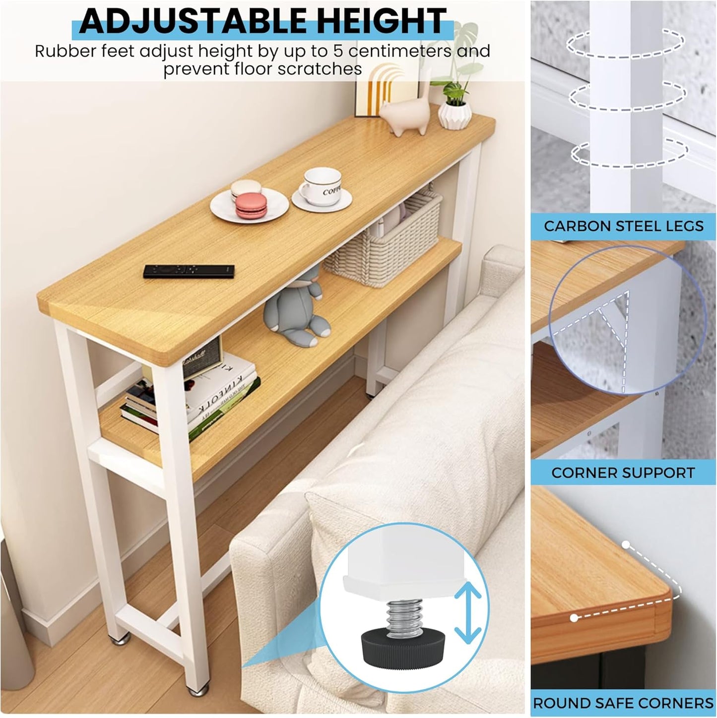 Narrow Entryway Console Table