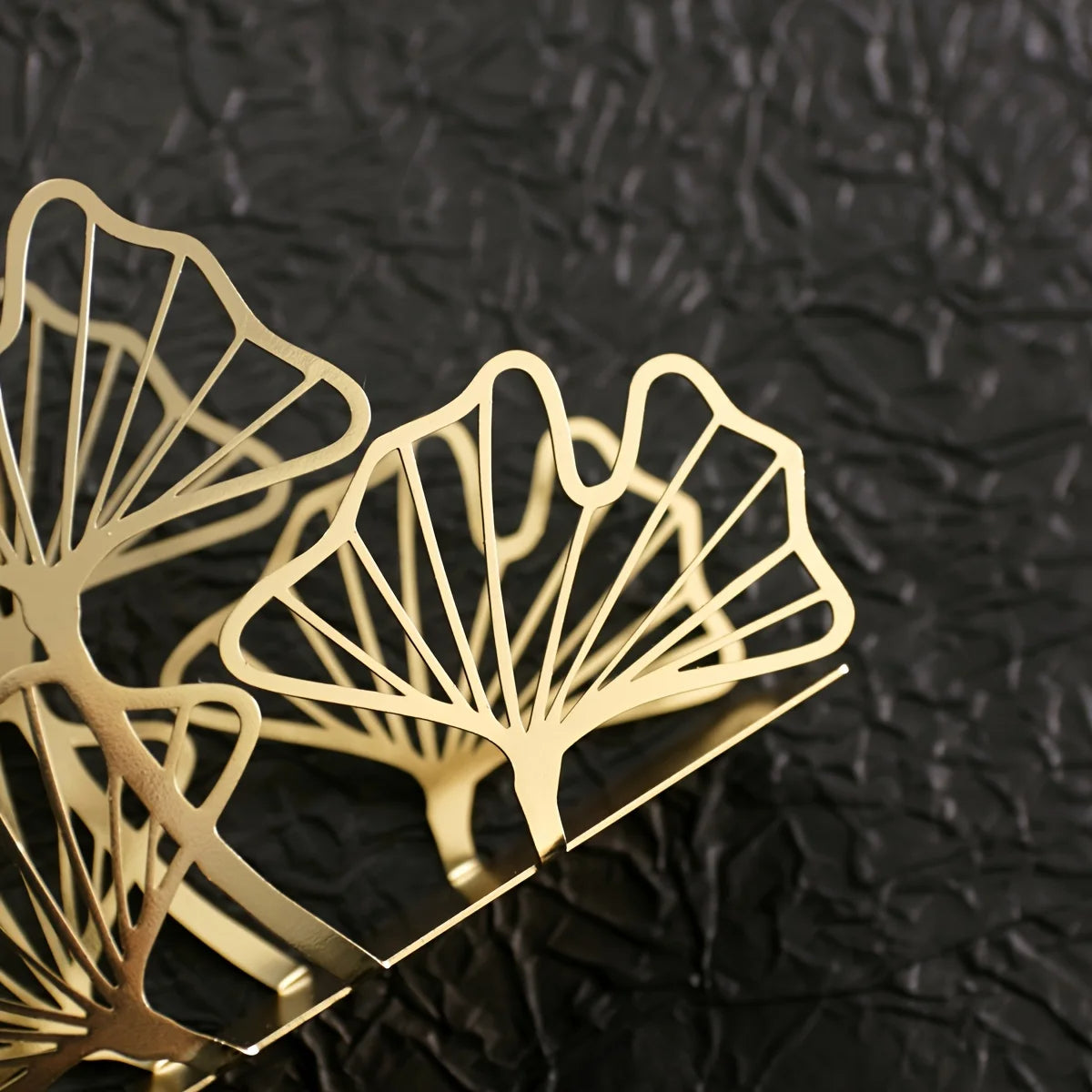 Ginkgo Scalp Metal Napkin Holder