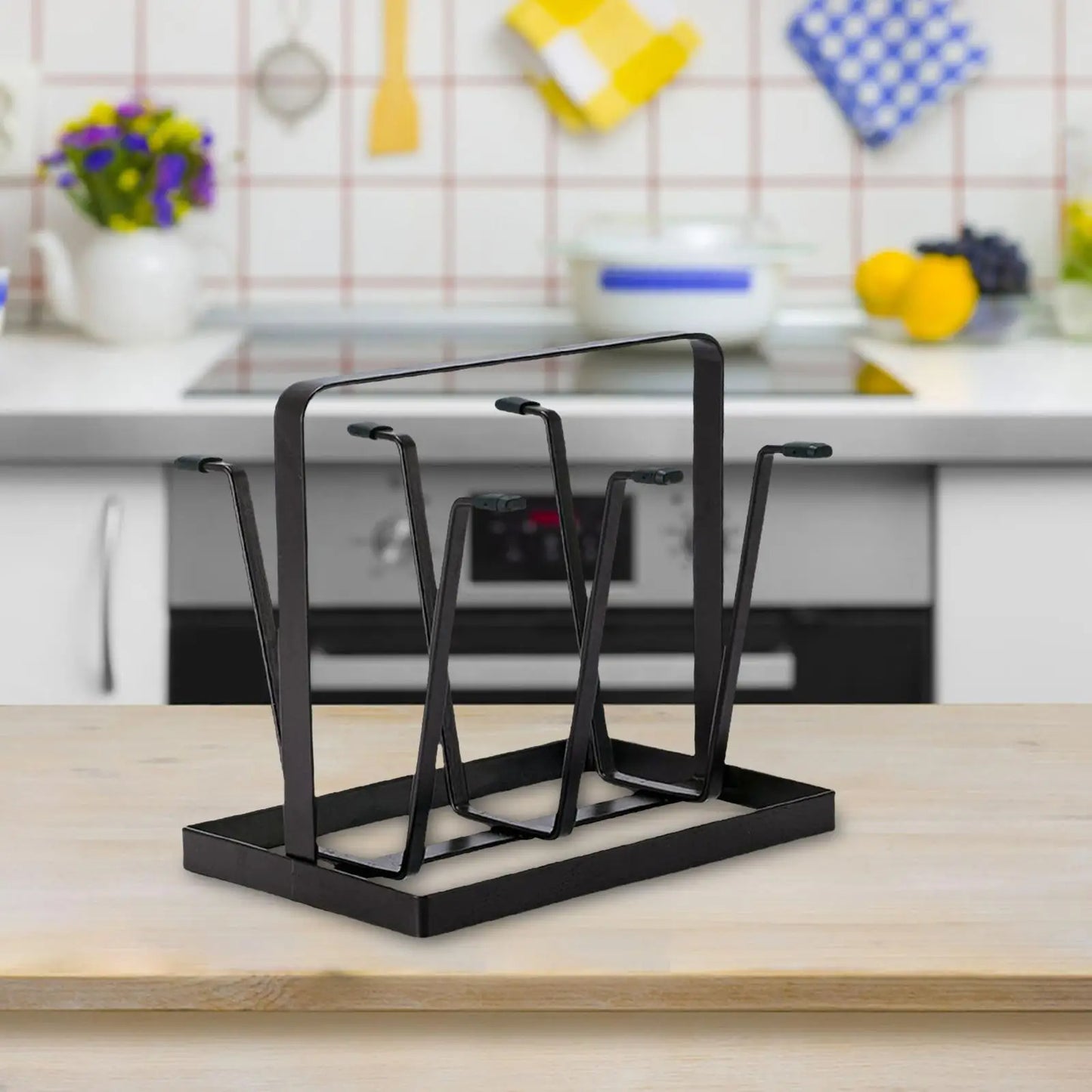 Glass Drainer Rack Kitchen Plate Holder
