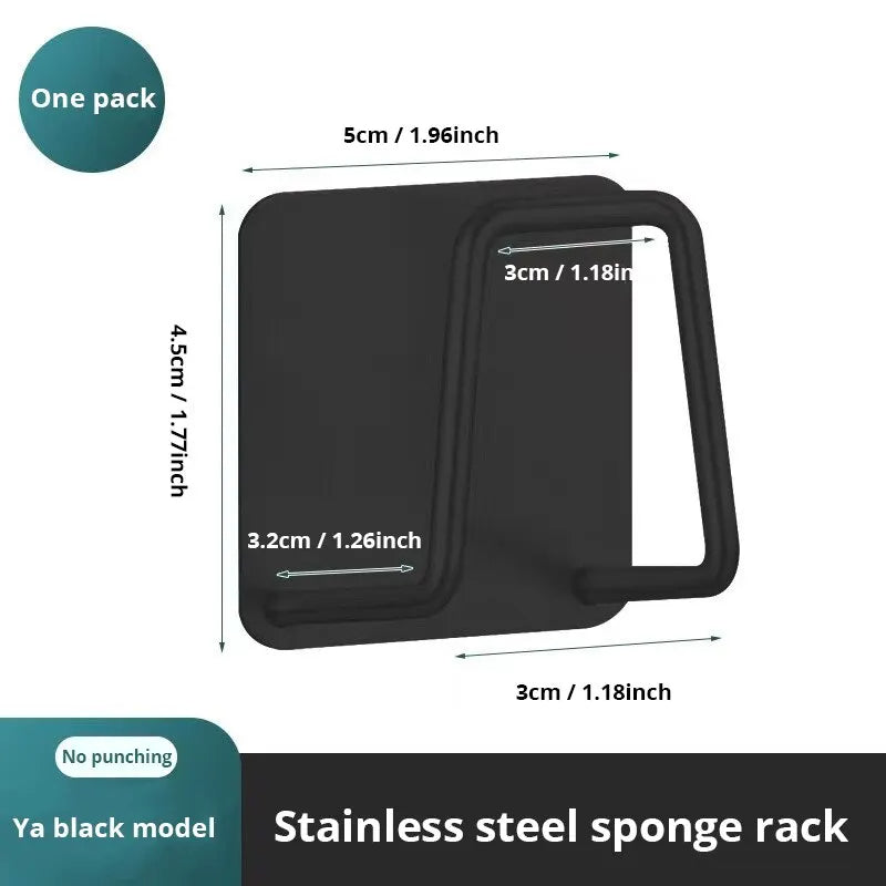 Stainless Steel Kitchen Sponge Holder (Set Of 2)