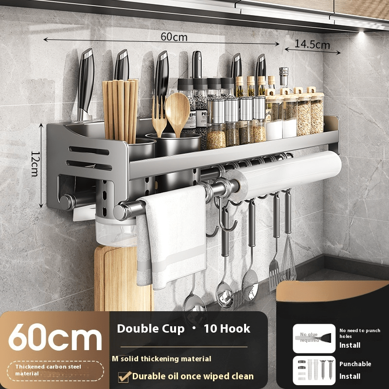 Modern Kitchen Rack Wall-Mounted
