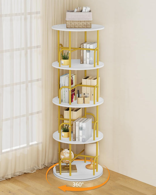 360 Rotate Golden Organizing Rack