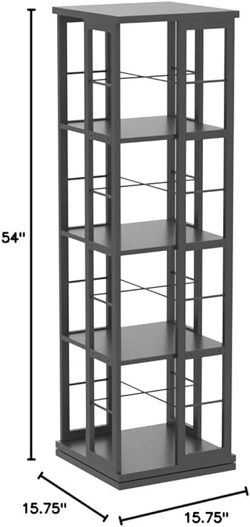 360 Rotate Metal Organizing Rack