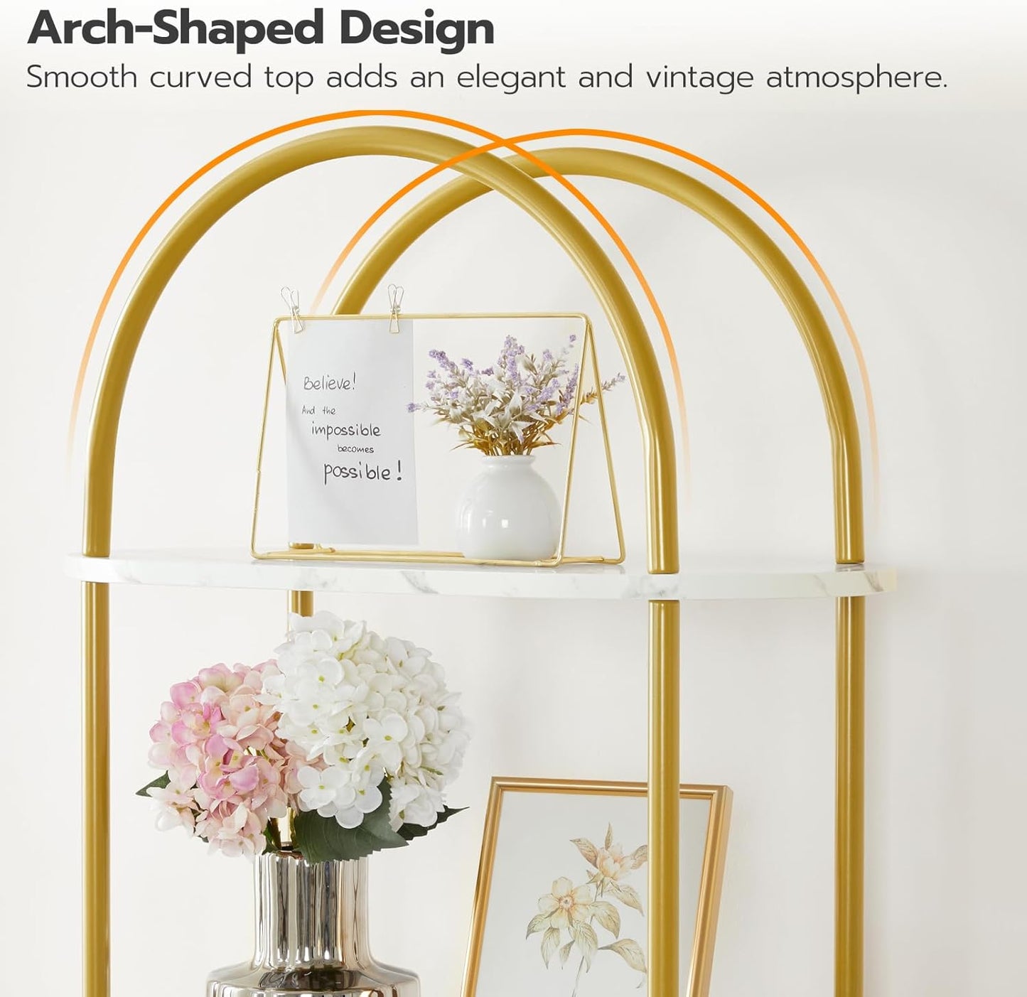 Arch Edges Display Rack