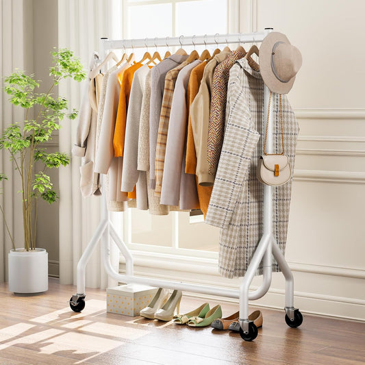Rolling Clothes Rack