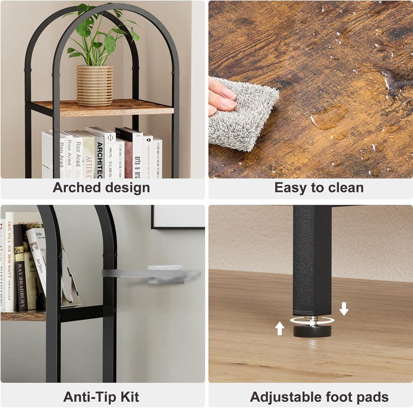 Arched 13" Display Rack