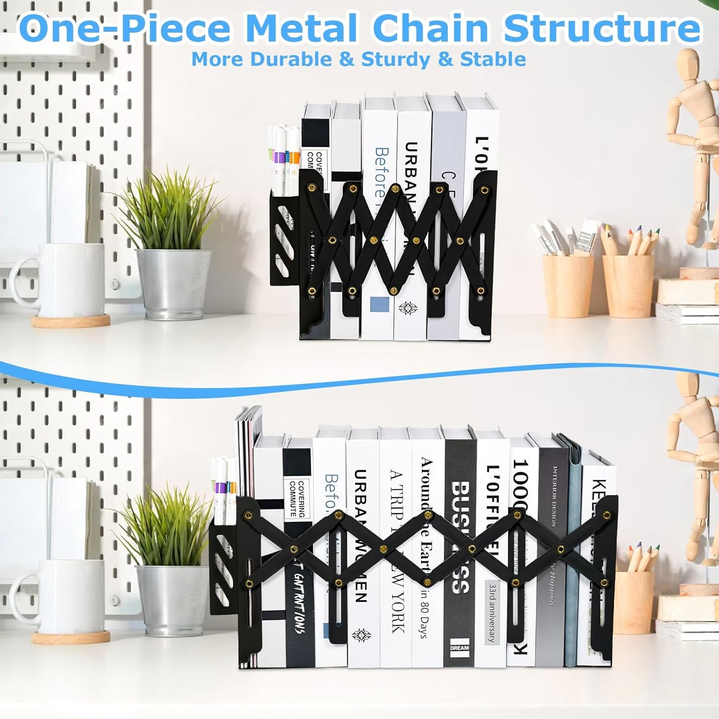 Books & Files Metal Holder