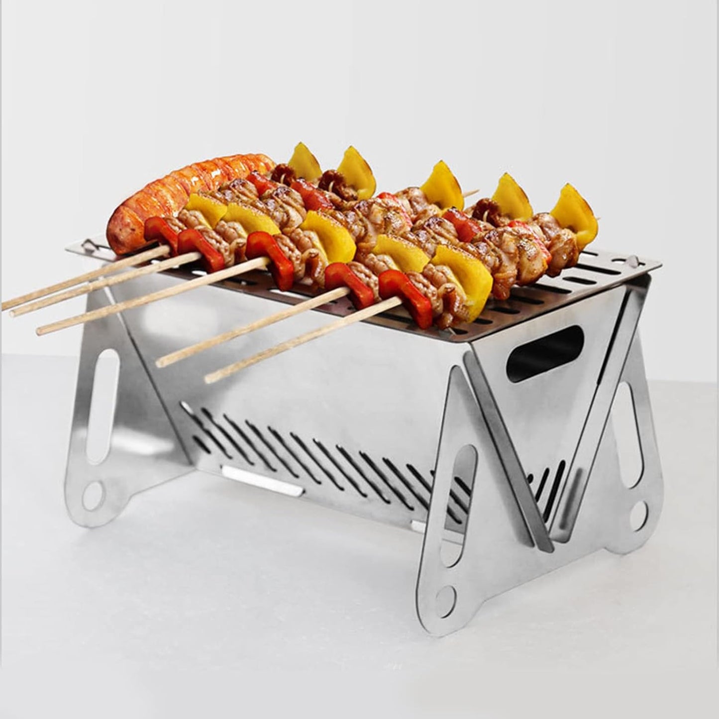 Portable Camping Steel B.B.Q Grill