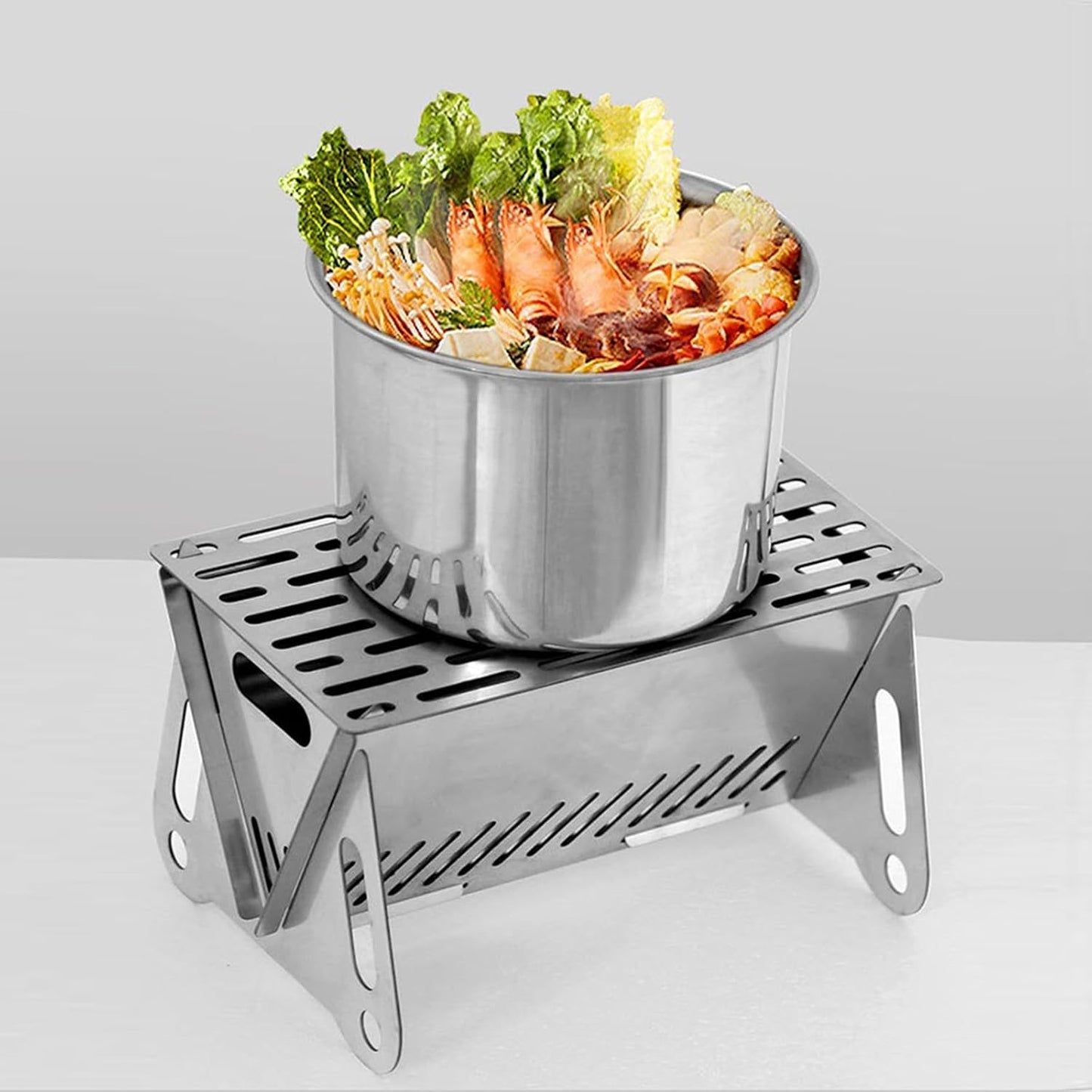 Portable Camping Steel B.B.Q Grill