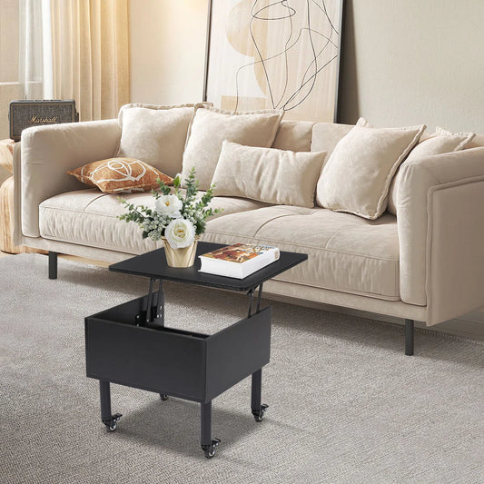 MDF Wood Lift Top Coffee Table