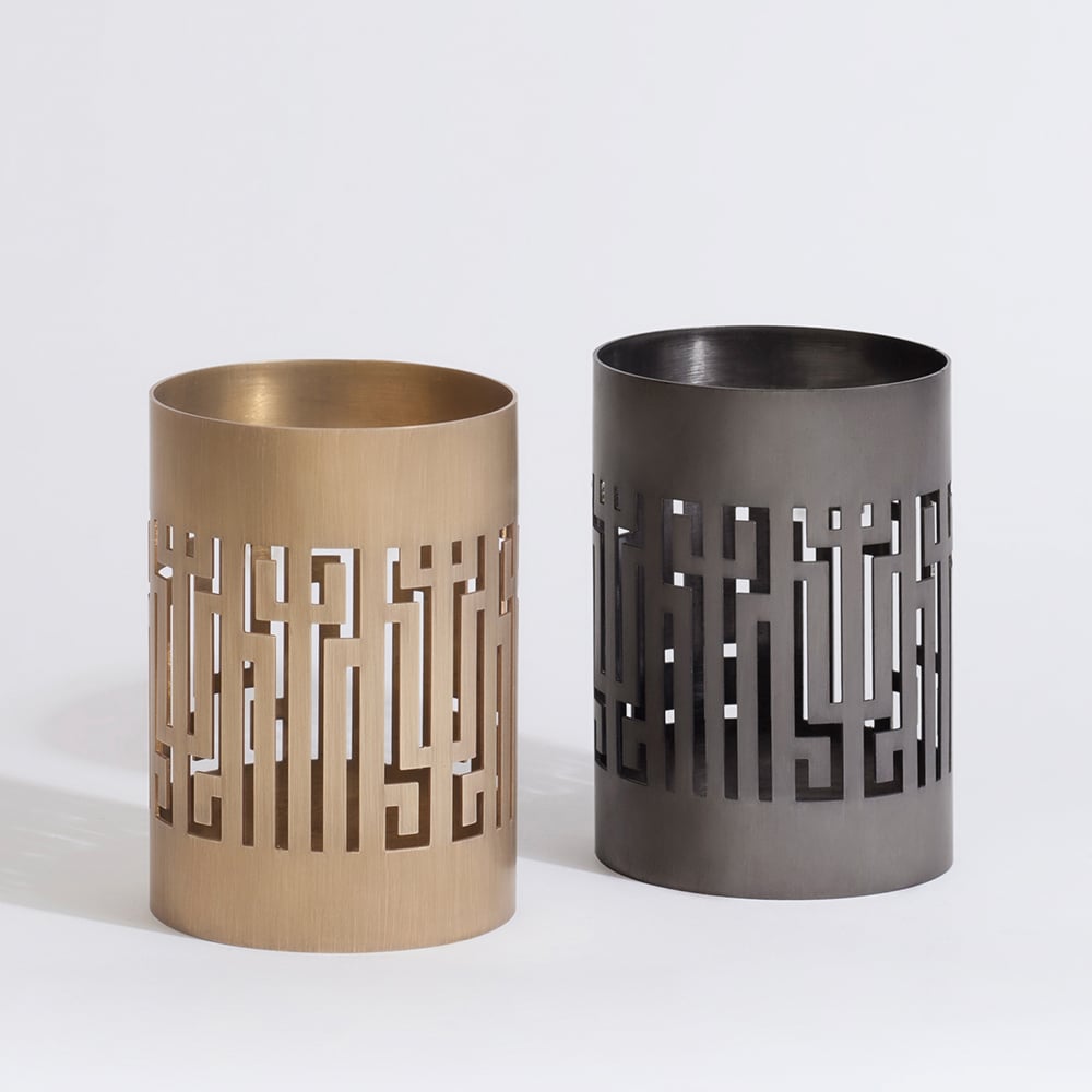 Greek word "Anaktor" Candle Holder