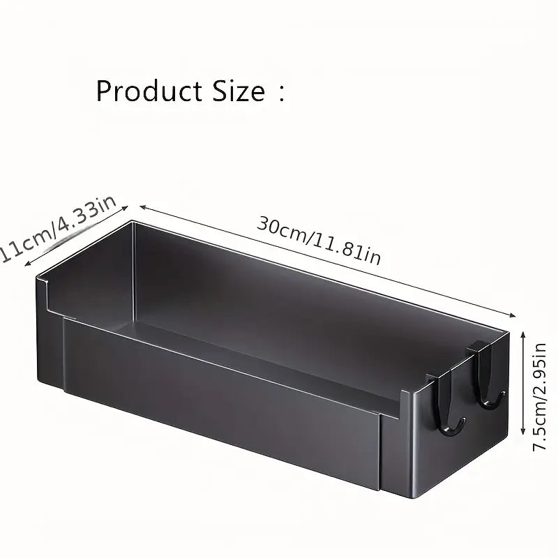 Kitchen Organizer, Refrigerator storage Magnetic Shelf