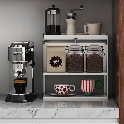 Metal White Kitchen Storage Cabinet Organizer with Drop Door