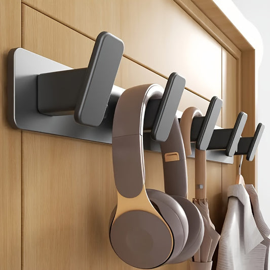 Stainless Steel Wall & Door Mounted Long Towel And Suit Holder