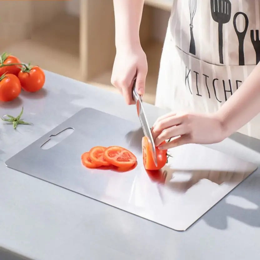 Top Grade 304 Heavy Stainless Steel Kitchen Cutting Board